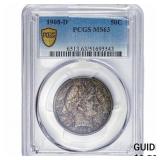 1908-D Barber Half Dollar PCGS MS63