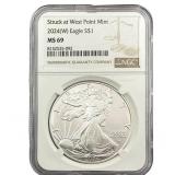 2024-W Silver Eagle NGC MS69