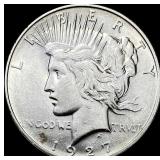 1927-D Silver Peace Dollar UNCIRCULATED