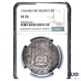 1741Mo MF Mexico Silver 8 Reales NGC