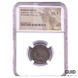 Roman Gallienus 253-268 AD BI Dbl-Denarius ChF