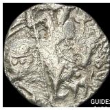 700-1000 AD India Rajput SIlver Jital NEARLY UNCIR