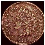 1868 Indian Head Cent HIGH GRADE