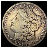 1882 Morgan Silver Dollar ABOUT UNCIRCULATED