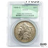 1898-O Morgan Silver Dollar PCGS MS63