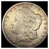 1892-S Silver Morgan Dollar LIGHTLY CIRCULATED