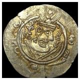 780-793 AD Tabaristan SIlver 1/2 Dirham UNCIRCULAT