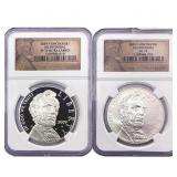 [2 Coins] 2009-P Lincoln S$1 NGC PF/MS70 Ultra Cam