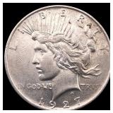 1927 Peace Silver Dollar CLOSELY UNCIRCULATED