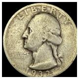 1932-S Silver Washington Quarter LIGHTLY  CIRCULA