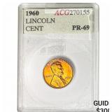 1960 Lincoln Memorial Cent ACG PR69