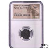 Romano-Gallic TetricusI, AD271-274 BIDbl-Denarius