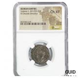 Roman Valerian I, AD 253-260 BI Double-Denarius N