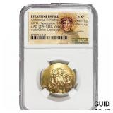 And. II Mich. IX c.AD 1294-1230 Gold Hyperpyron N