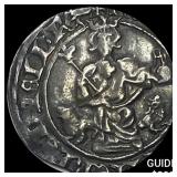 1309-1343 Crusades Naples Silver Giglioto CLOSELY