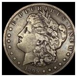 1895-S Silver Morgan Dollar NEARLY UNCIRCULATED