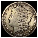 1898-S Silver Morgan Dollar LIGHTLY CIRCULATED