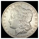 1892 Morgan Silver Dollar CLOSELY UNCIRCULATED
