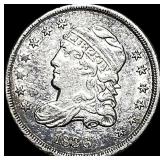 1836 Capped Bust Half Dime CLOSELY  UNCIRCULATED