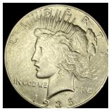 1935-S Silver Peace Dollar UNCIRCULATED