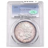 1899 CAC Morgan Silver Dollar PCGS MS64