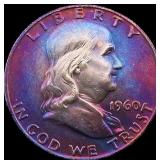 1960-D Silver Franklin Half Dollar UNCIRCULATED