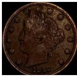 1912-D Liberty Head Nickel LIGHTLY CIRCULATED