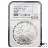 2008-W Rev 07 Silver Eagle NGC MS69