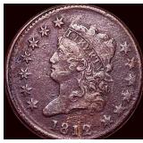 1812 Classic Head Large Cent HIGH GRADE