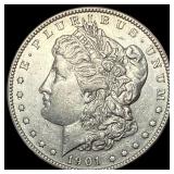 1901-S Silver Morgan Dollar CLOSELY  UNCIRCULATED