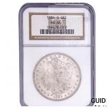 1884-O Morgan Silver Dollar NGC MS64