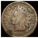 1871 Indian Head Cent NICELY CIRCULATED