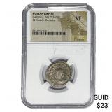 Roman Gallienus, AD 253-268 BI Dbl-Denarius NGC