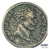 1811A France Silver 1/2 Franc Napoleon NEARLY UNCI