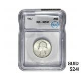 1937 Washington Silver Quarter ICG MS66