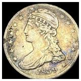 1839 Silver Half Dollar (Capped Bust) ABOUT UNCIRC