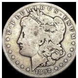 1892-S Silver Morgan Dollar NICELY CIRCULATED