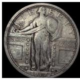 1917 Type 1 Standing Liberty Quarter LIGHTLY  CIR