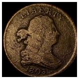 1803 Copper Half Cent  CLOSELY UNCIRCULATED