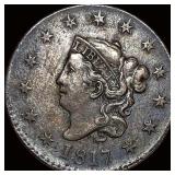 1817 Coronet Head Large Cent LIGHTLY CIRCULATED