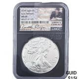 2018 Silver Eagle NGC MS69
