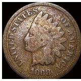 1868 Indian Head Cent NICELY CIRCULATED