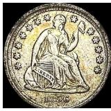 1856 Seated Liberty Half Dime NEARLY  UNCIRCULATE