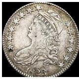 1823 Capped Bust Half Dollar NEARLY  UNCIRCULATED