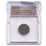 1800-1840 Netherlands East Indies Bronze Duit ICG