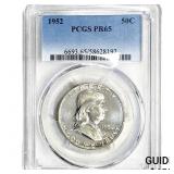 1952 Franklin Half Dollar PCGS PR65