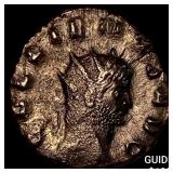 Roman Gallienus 253-268 AD BI Dbl Denarius CHOICE