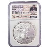 2017 Silver Eagle NGC MS69