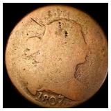 1807/6 Draped Bust Large Cent NICE CIRC