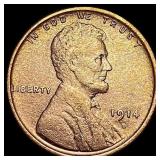 1914-D Wheat Cent CLOSELY UNCIRCULATED